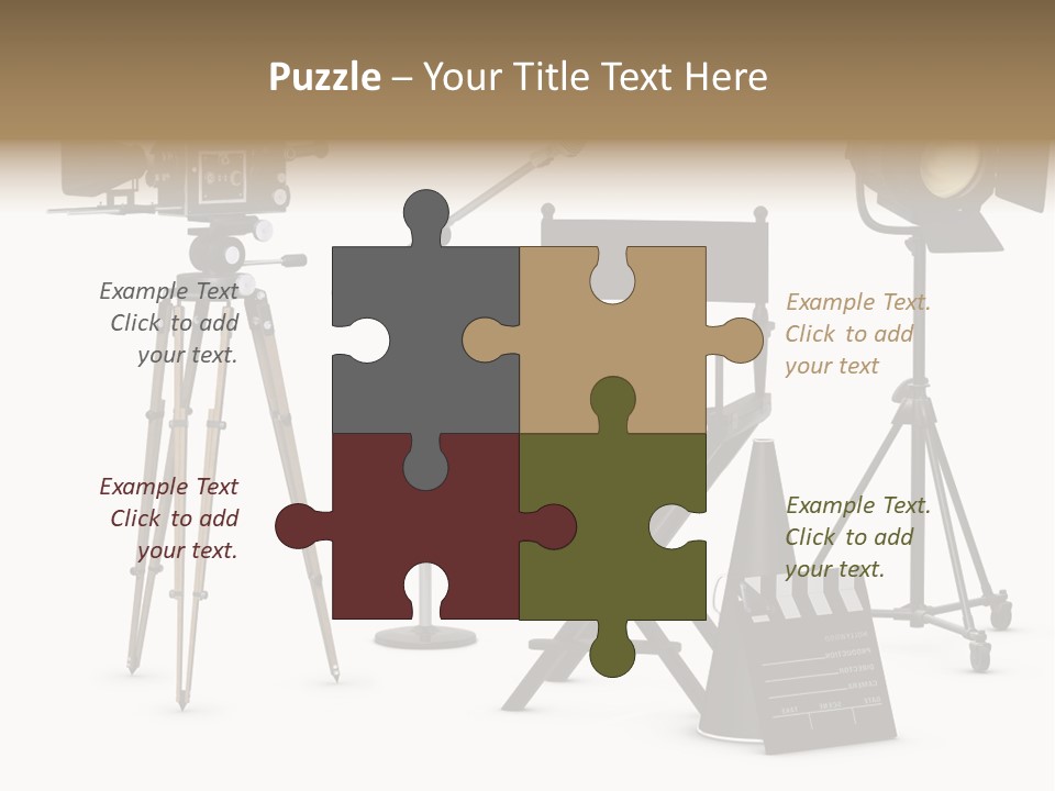 Theatrical Retro Light PowerPoint Template