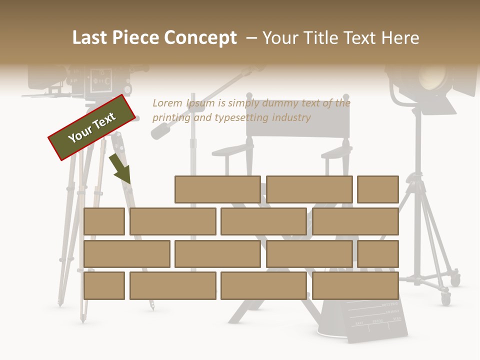 Theatrical Retro Light PowerPoint Template