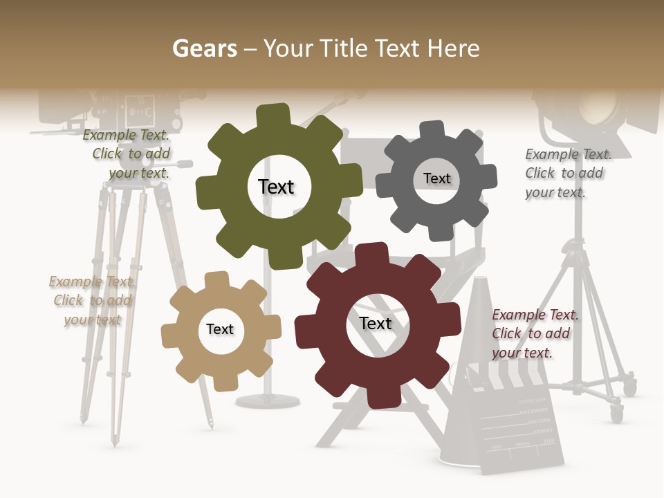 Theatrical Retro Light PowerPoint Template