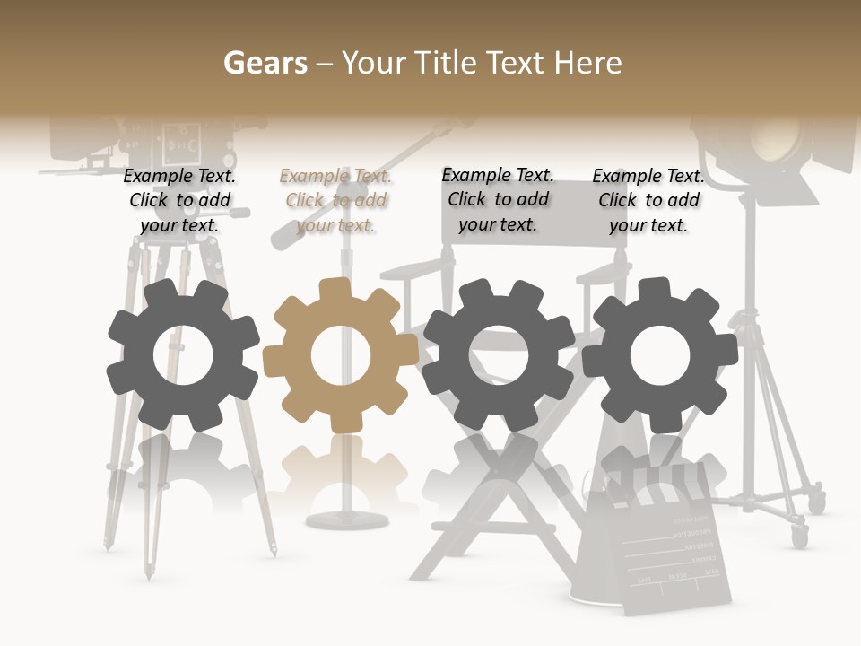 Theatrical Retro Light PowerPoint Template