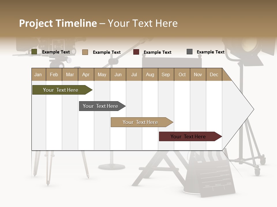 Theatrical Retro Light PowerPoint Template