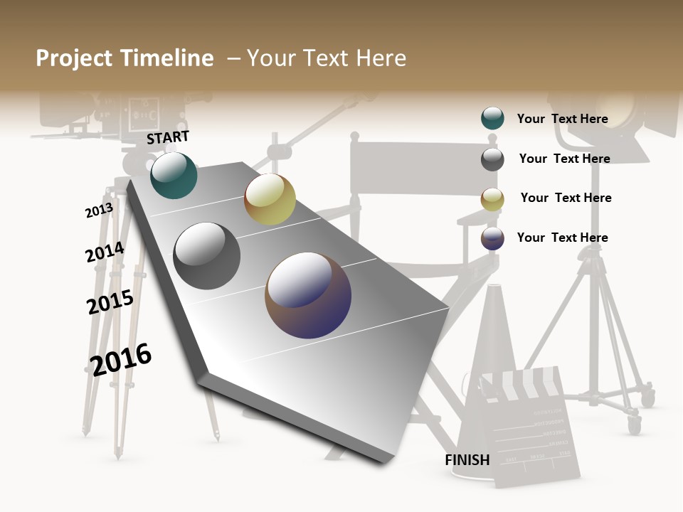 Theatrical Retro Light PowerPoint Template