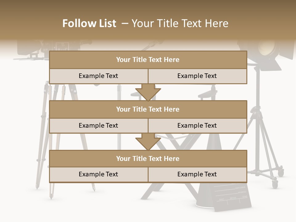 Theatrical Retro Light PowerPoint Template
