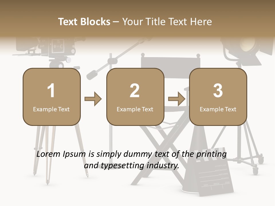 Theatrical Retro Light PowerPoint Template
