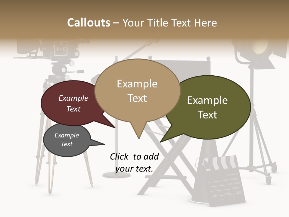 Theatrical Retro Light PowerPoint Template
