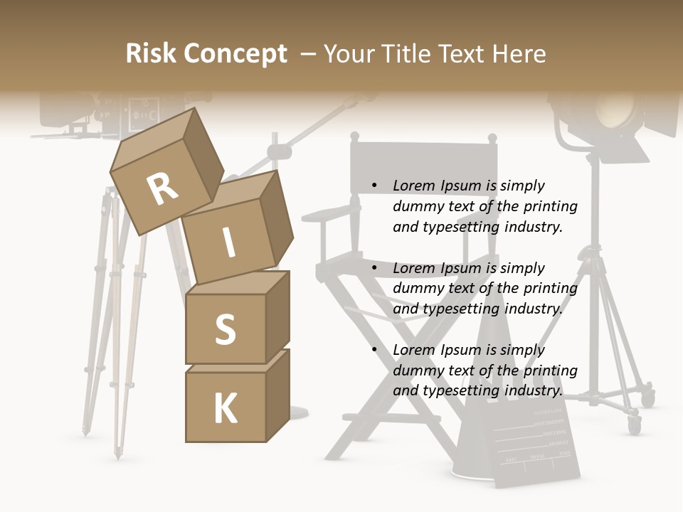 Theatrical Retro Light PowerPoint Template