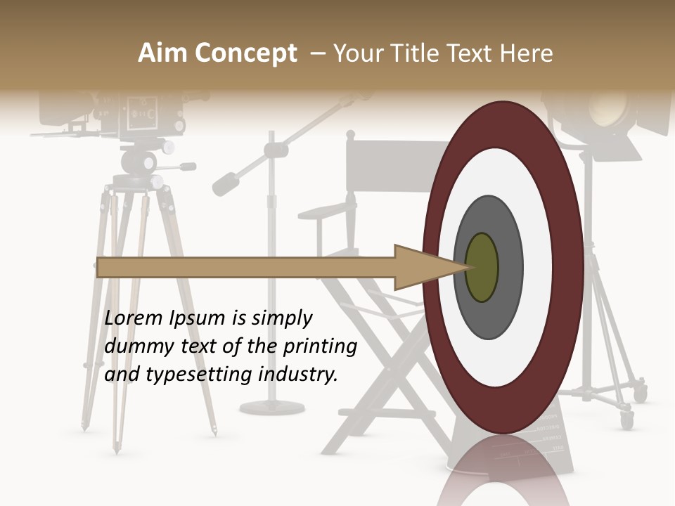 Theatrical Retro Light PowerPoint Template