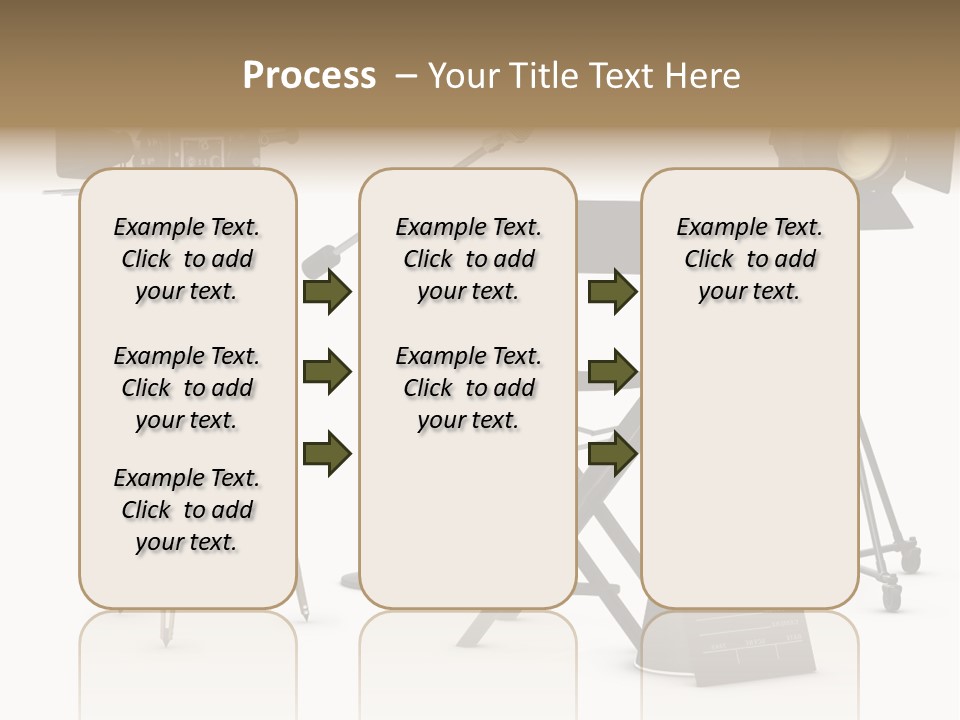 Theatrical Retro Light PowerPoint Template