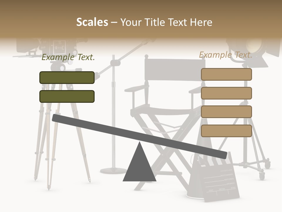 Theatrical Retro Light PowerPoint Template