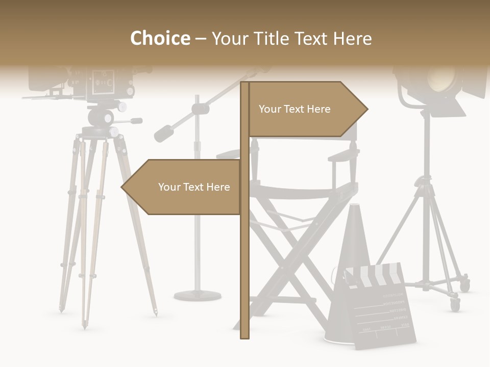 Theatrical Retro Light PowerPoint Template