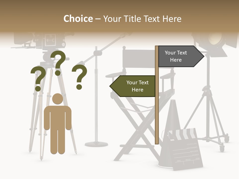 Theatrical Retro Light PowerPoint Template