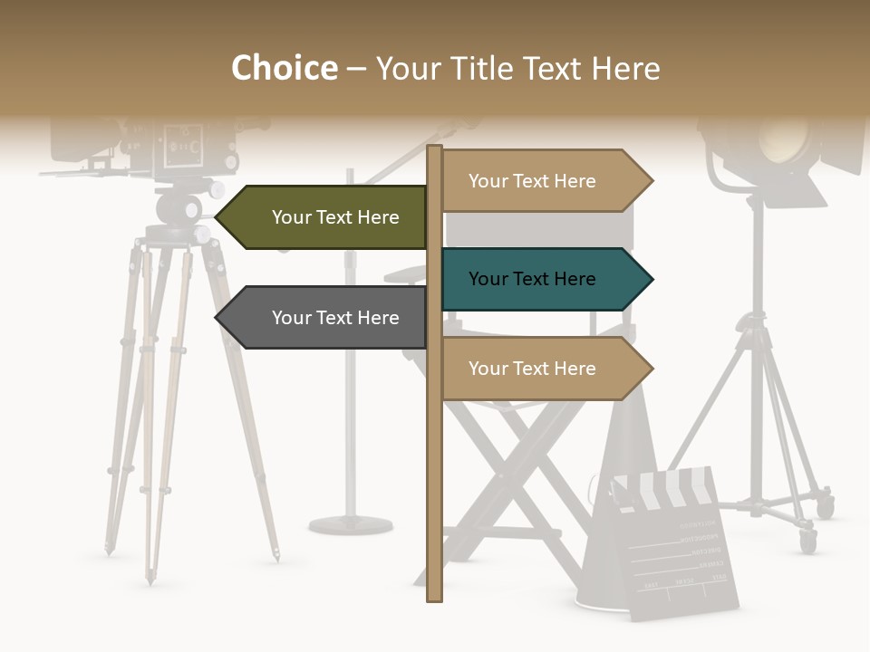 Theatrical Retro Light PowerPoint Template
