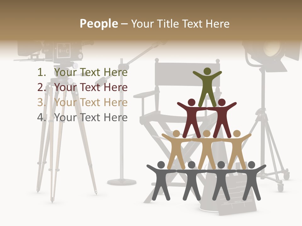 Theatrical Retro Light PowerPoint Template