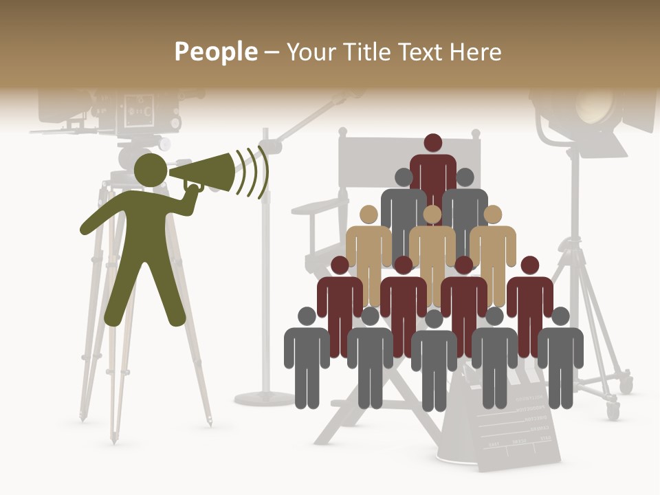 Theatrical Retro Light PowerPoint Template