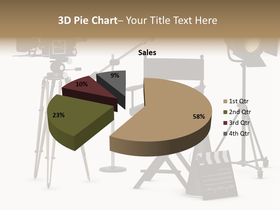 Theatrical Retro Light PowerPoint Template