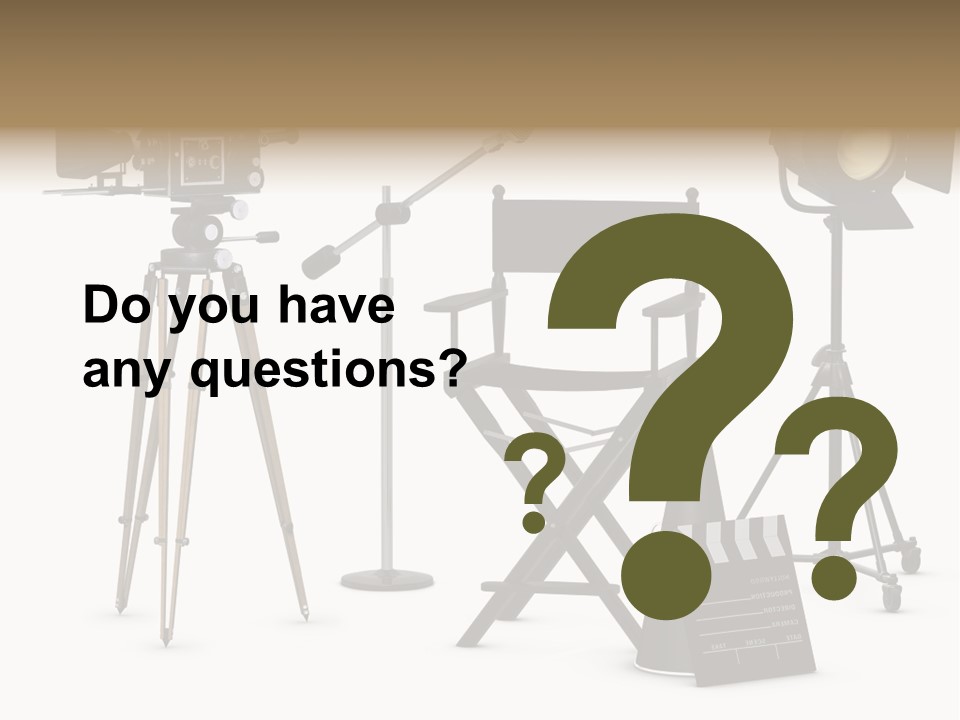 Theatrical Retro Light PowerPoint Template