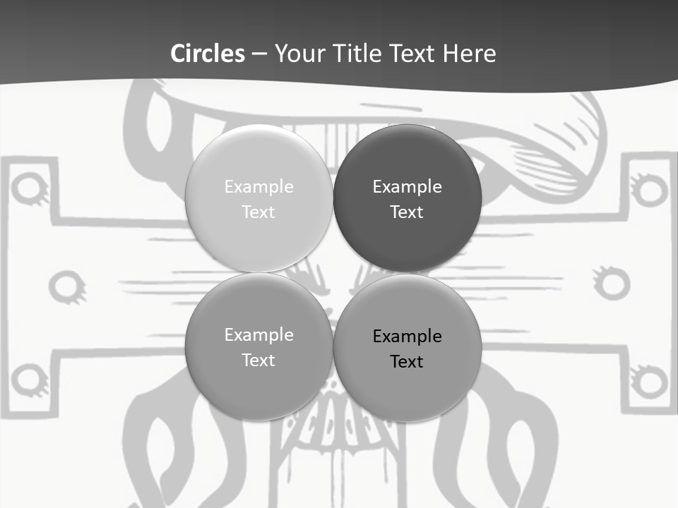 Graphic Template Death PowerPoint Template