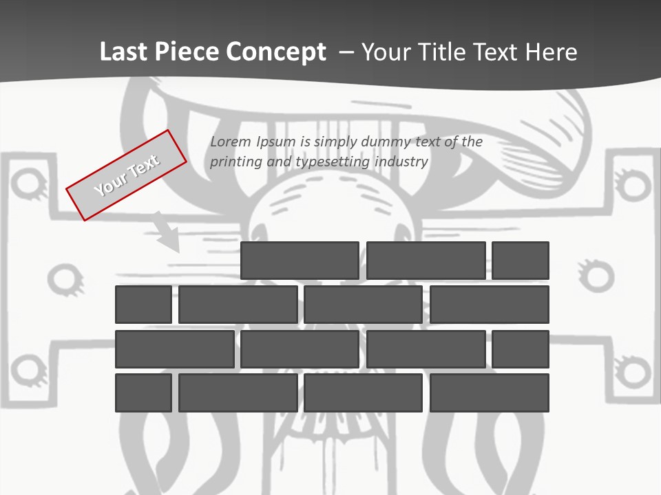 Graphic Template Death PowerPoint Template
