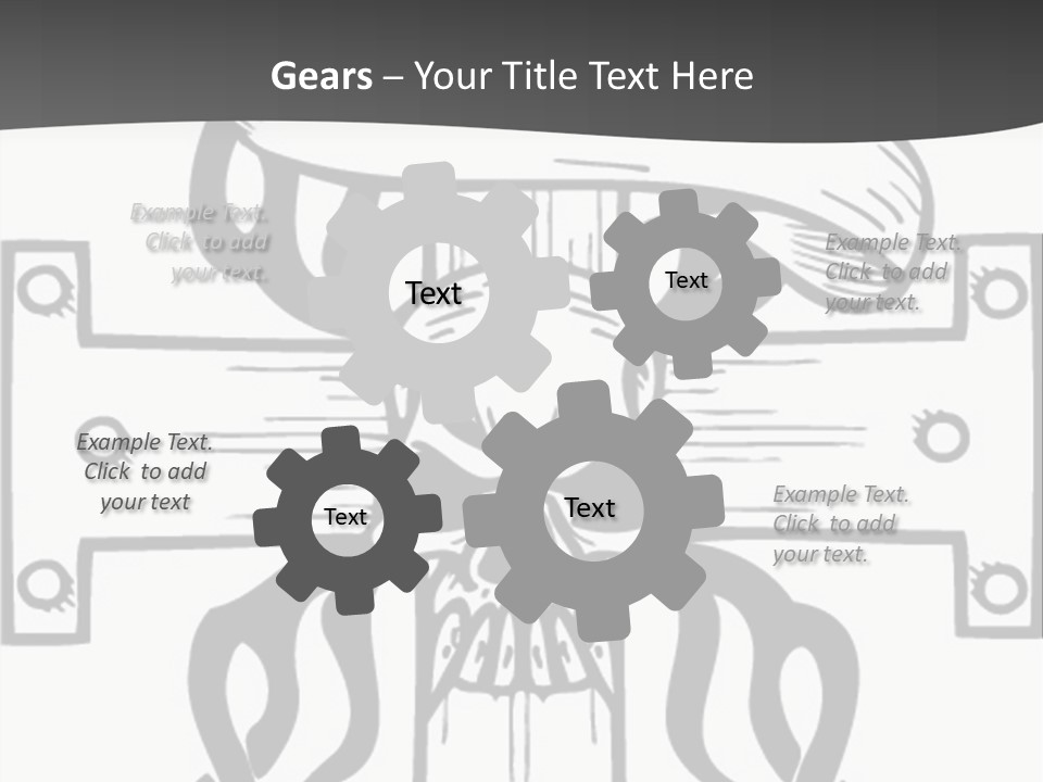 Graphic Template Death PowerPoint Template