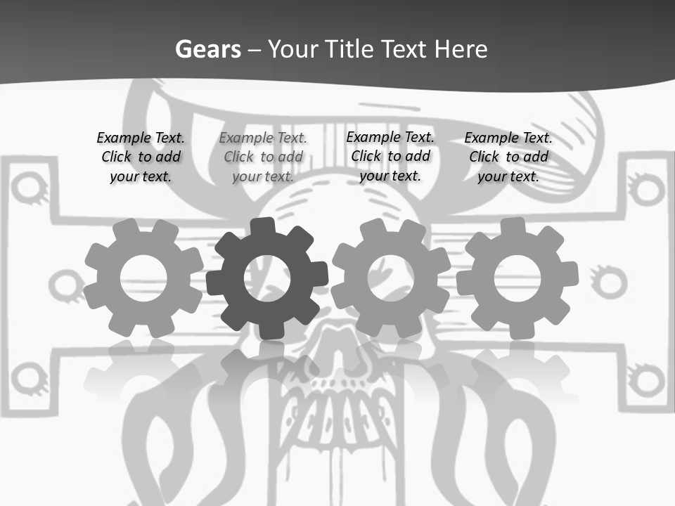 Graphic Template Death PowerPoint Template