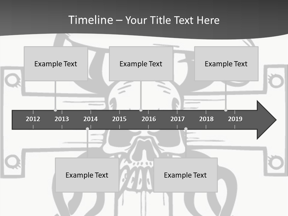Graphic Template Death PowerPoint Template