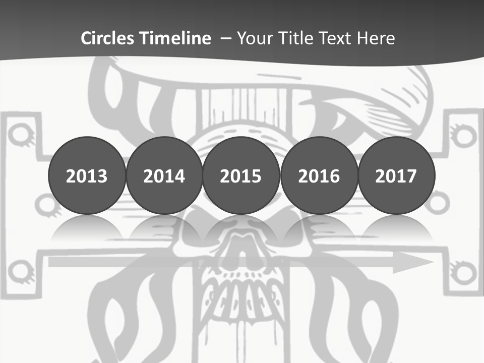 Graphic Template Death PowerPoint Template