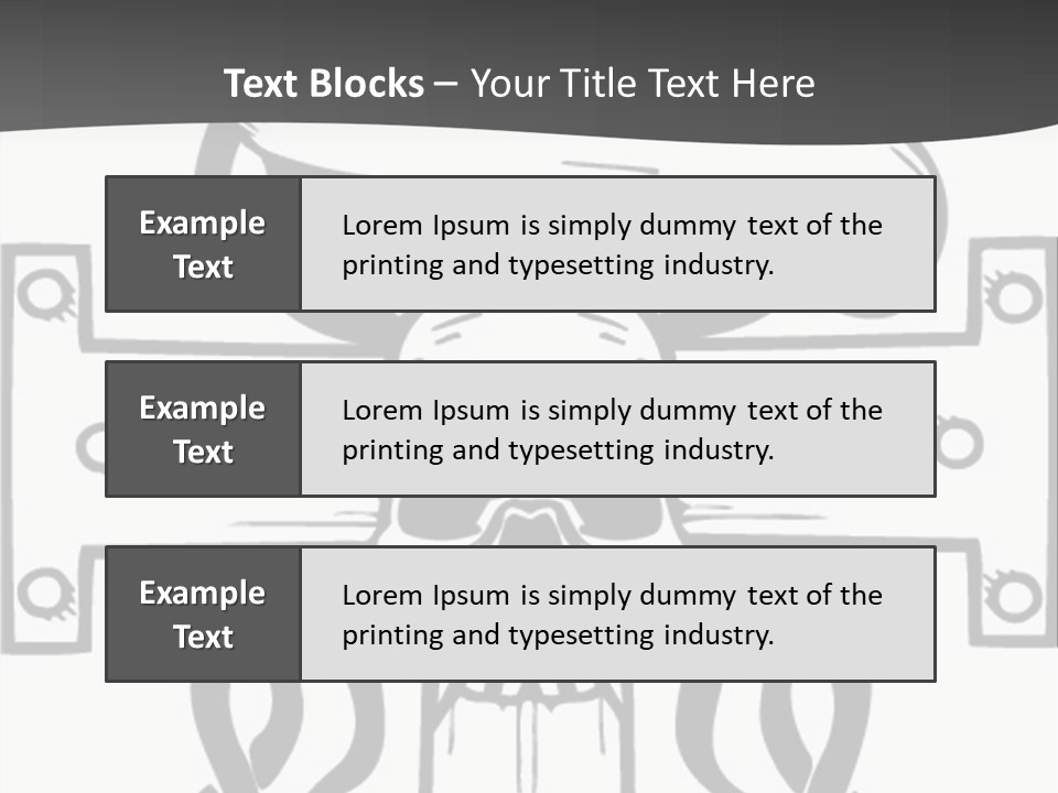 Graphic Template Death PowerPoint Template
