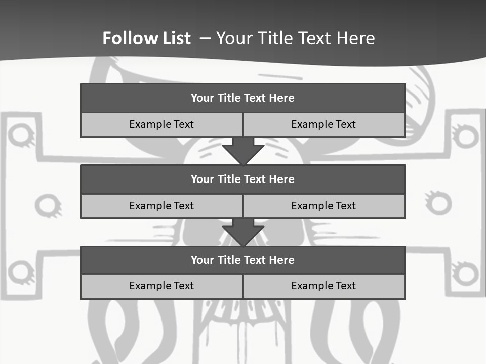 Graphic Template Death PowerPoint Template