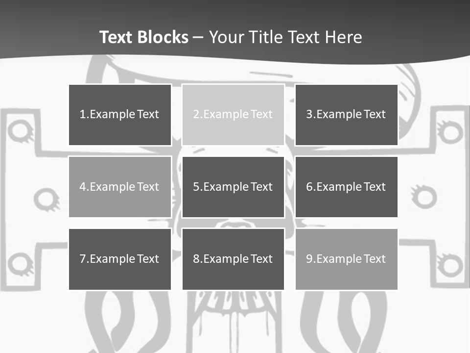 Graphic Template Death PowerPoint Template