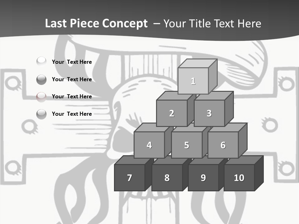 Graphic Template Death PowerPoint Template