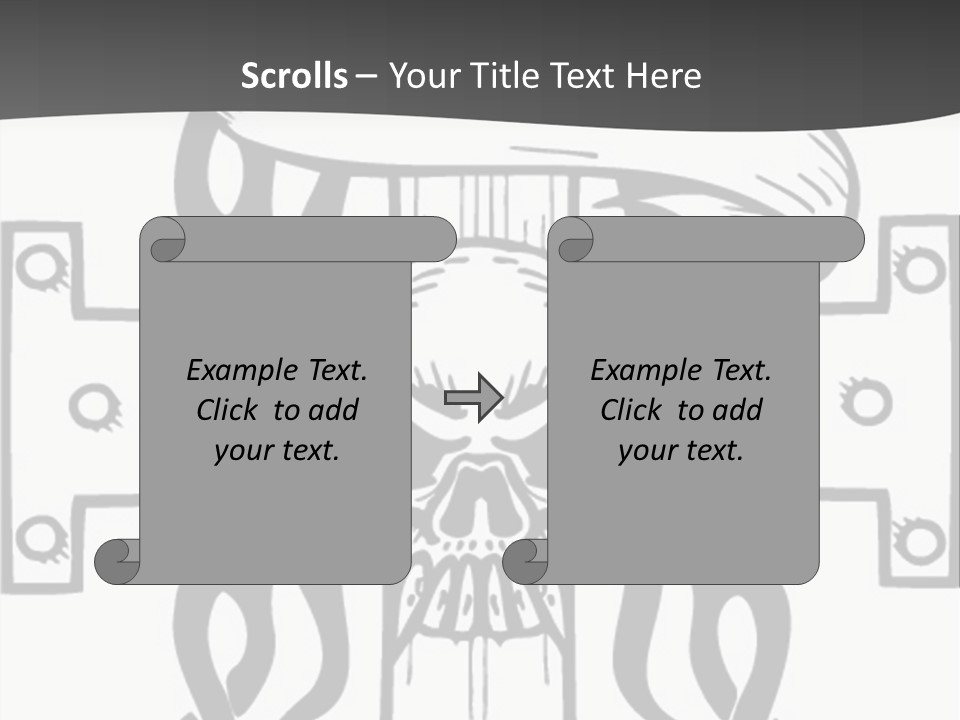 Graphic Template Death PowerPoint Template