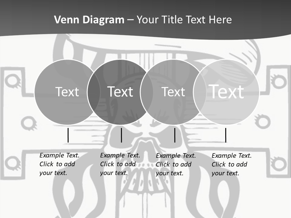 Graphic Template Death PowerPoint Template