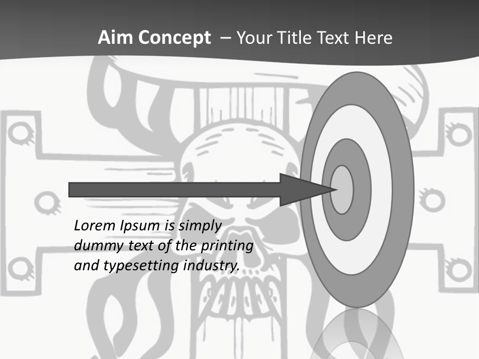 Graphic Template Death PowerPoint Template
