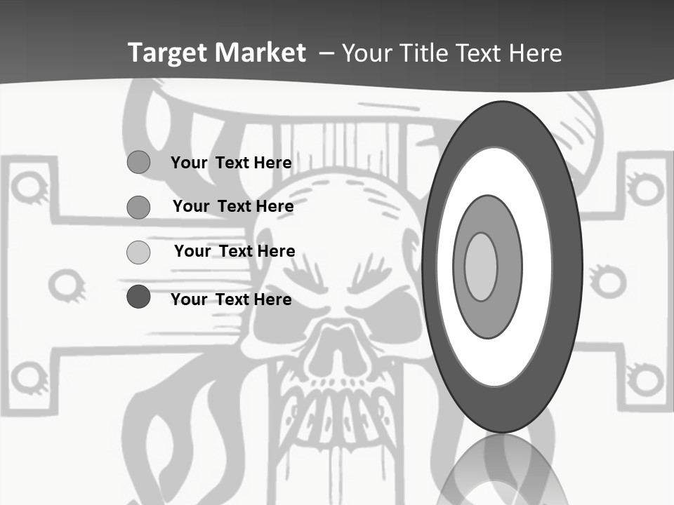 Graphic Template Death PowerPoint Template
