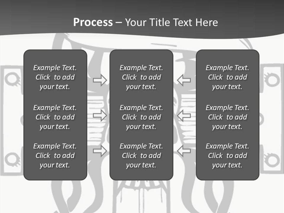 Graphic Template Death PowerPoint Template