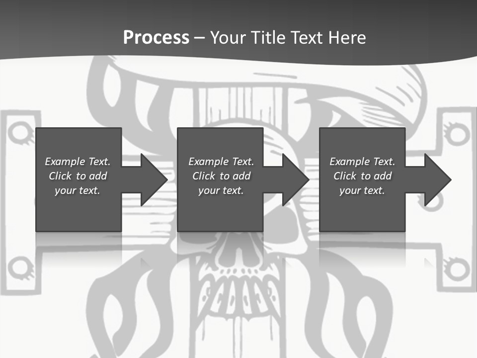 Graphic Template Death PowerPoint Template