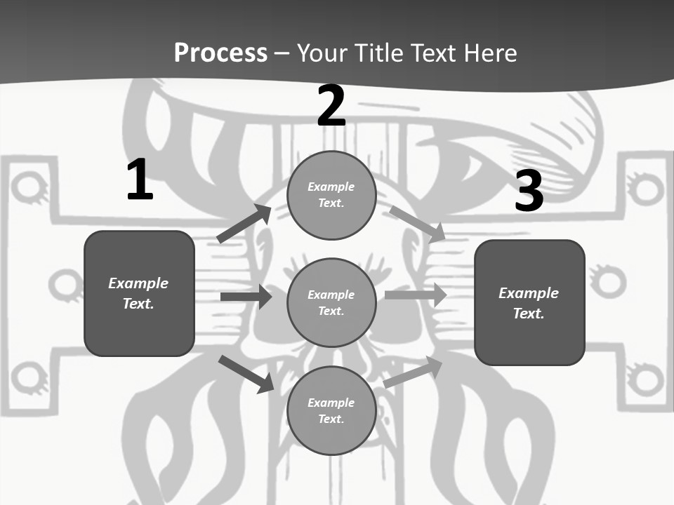 Graphic Template Death PowerPoint Template