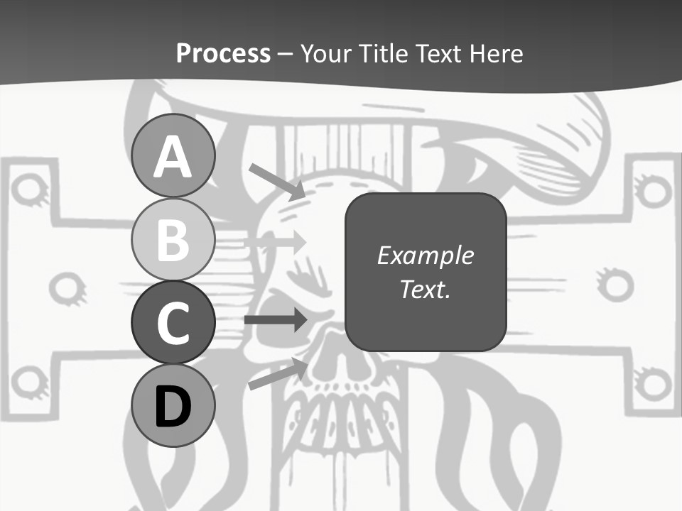 Graphic Template Death PowerPoint Template
