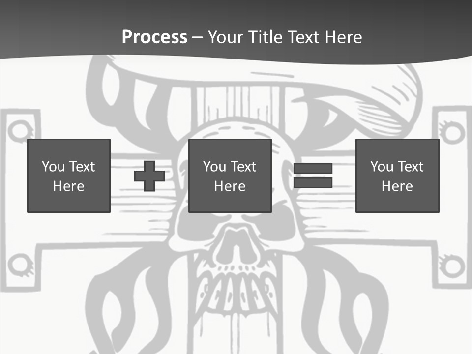 Graphic Template Death PowerPoint Template