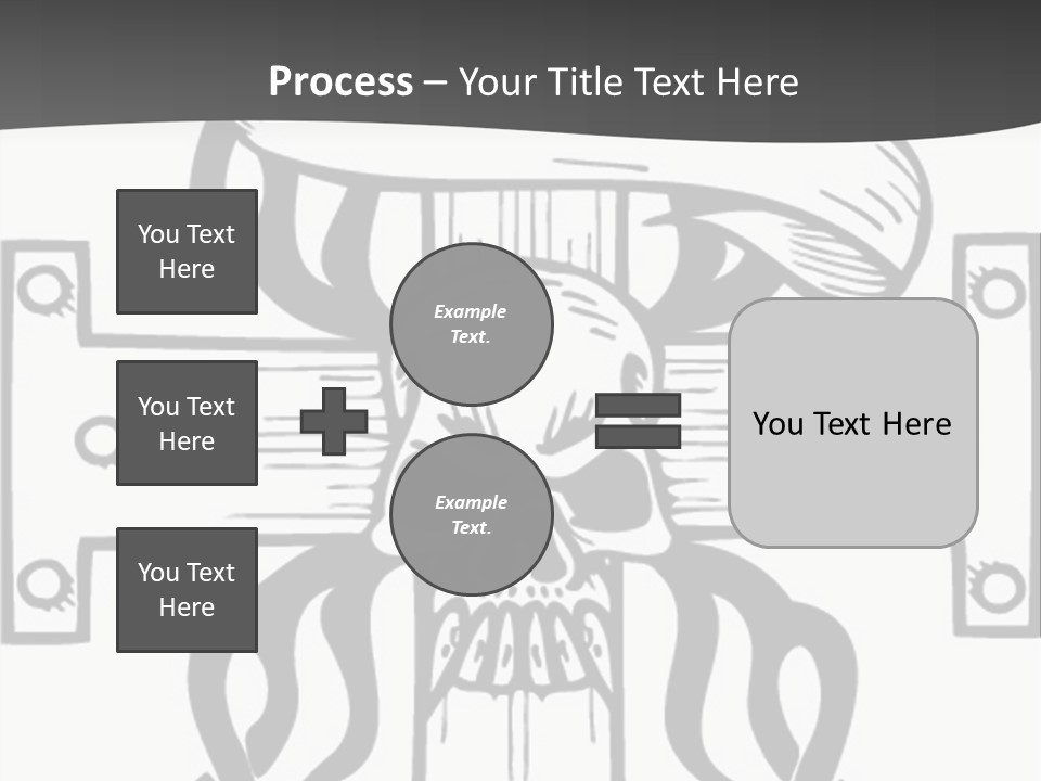 Graphic Template Death PowerPoint Template