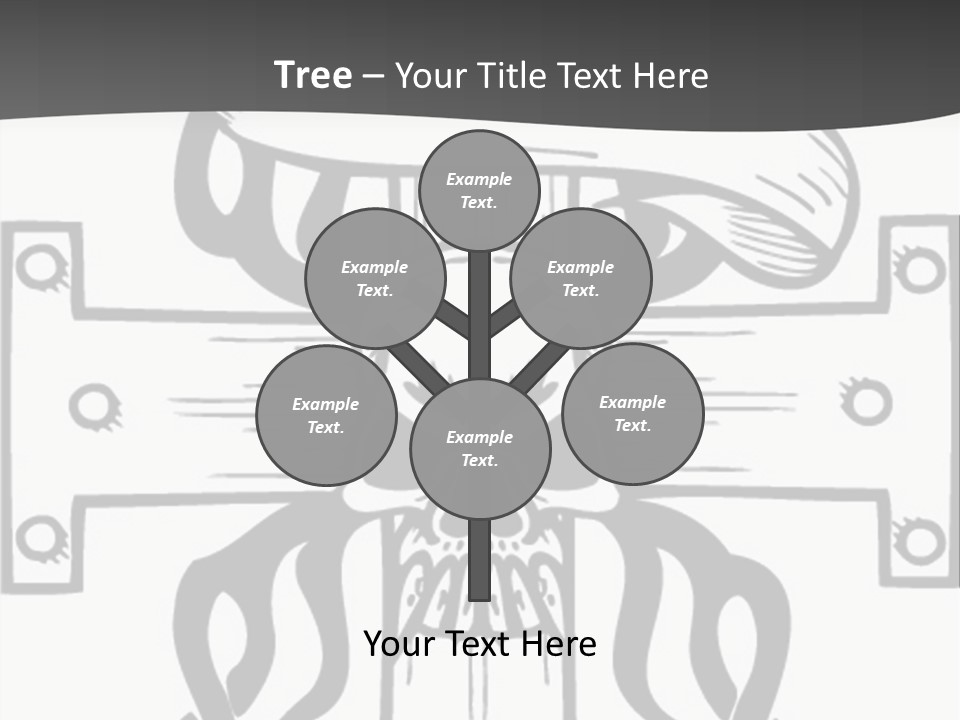 Graphic Template Death PowerPoint Template