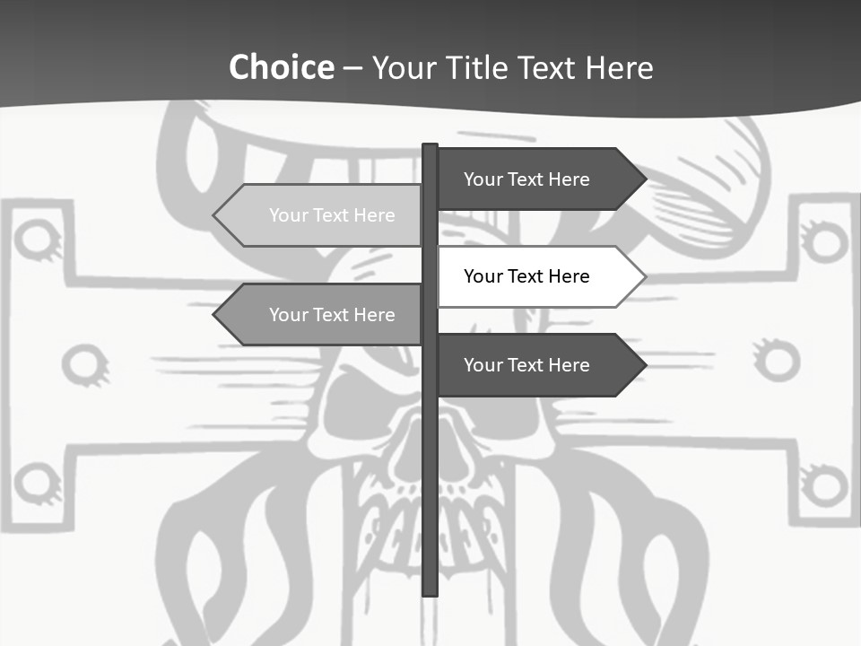Graphic Template Death PowerPoint Template