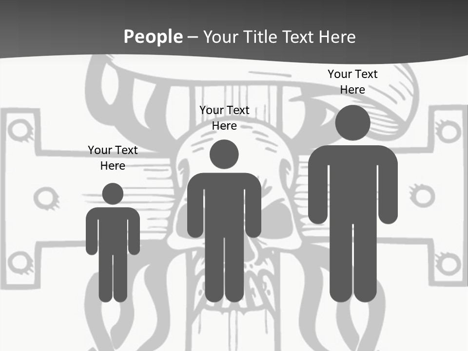 Graphic Template Death PowerPoint Template