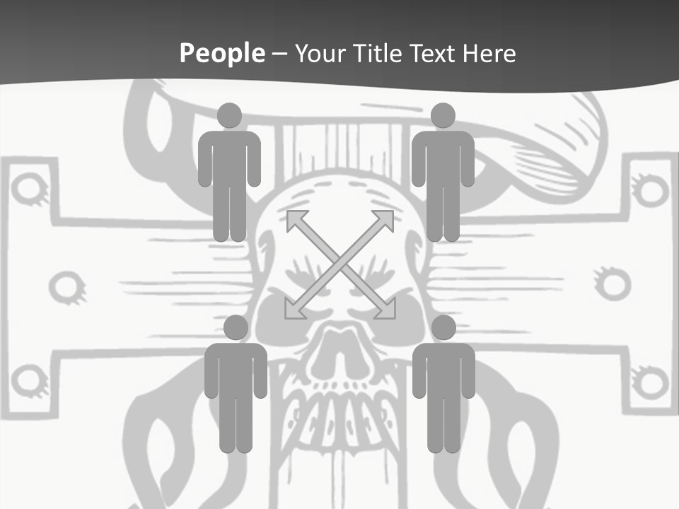 Graphic Template Death PowerPoint Template