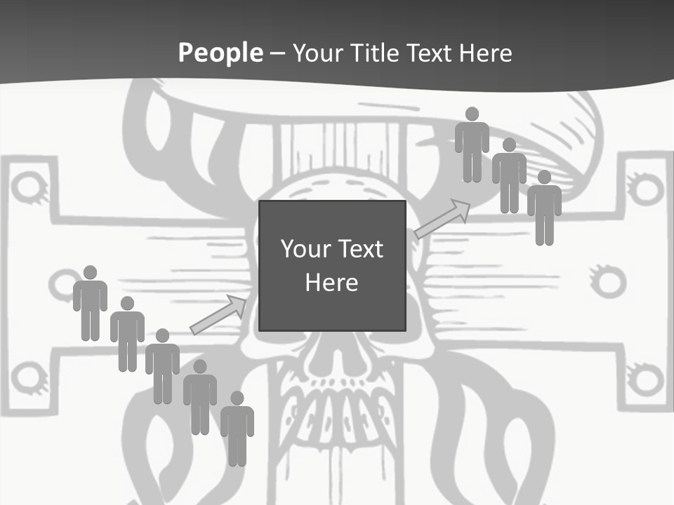 Graphic Template Death PowerPoint Template