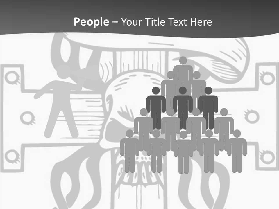 Graphic Template Death PowerPoint Template