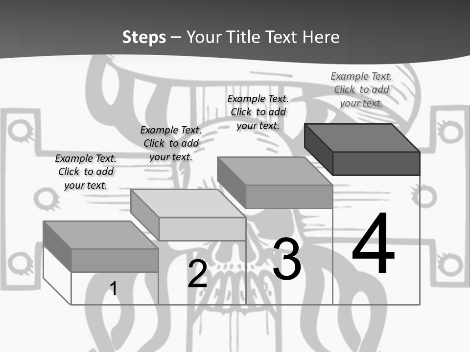 Graphic Template Death PowerPoint Template