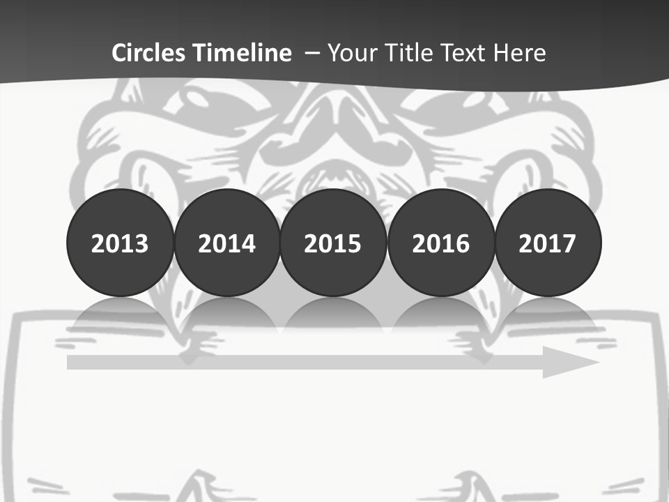 Screenprinting Bones Vector PowerPoint Template