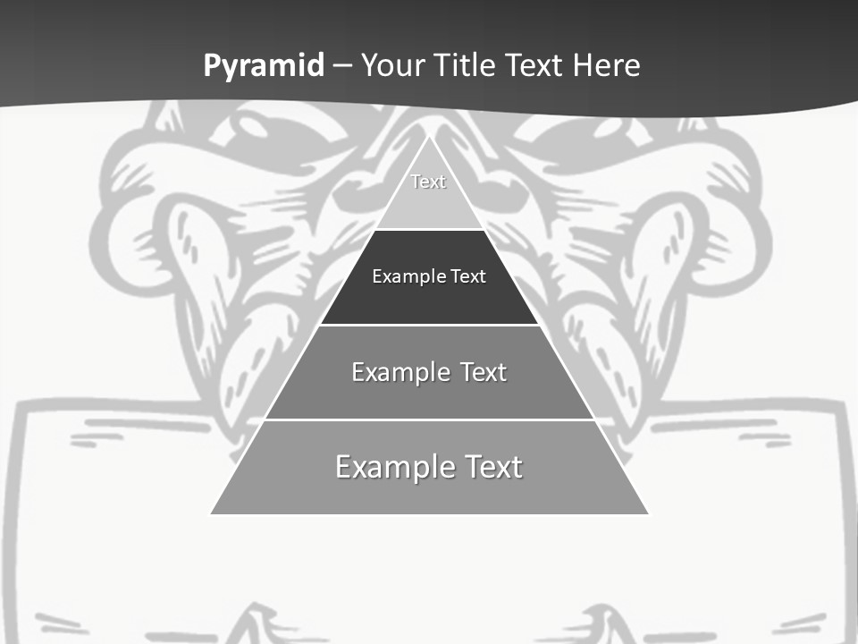 Screenprinting Bones Vector PowerPoint Template