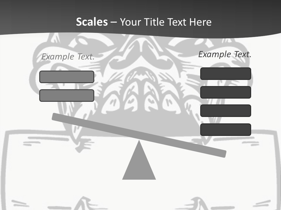 Screenprinting Bones Vector PowerPoint Template